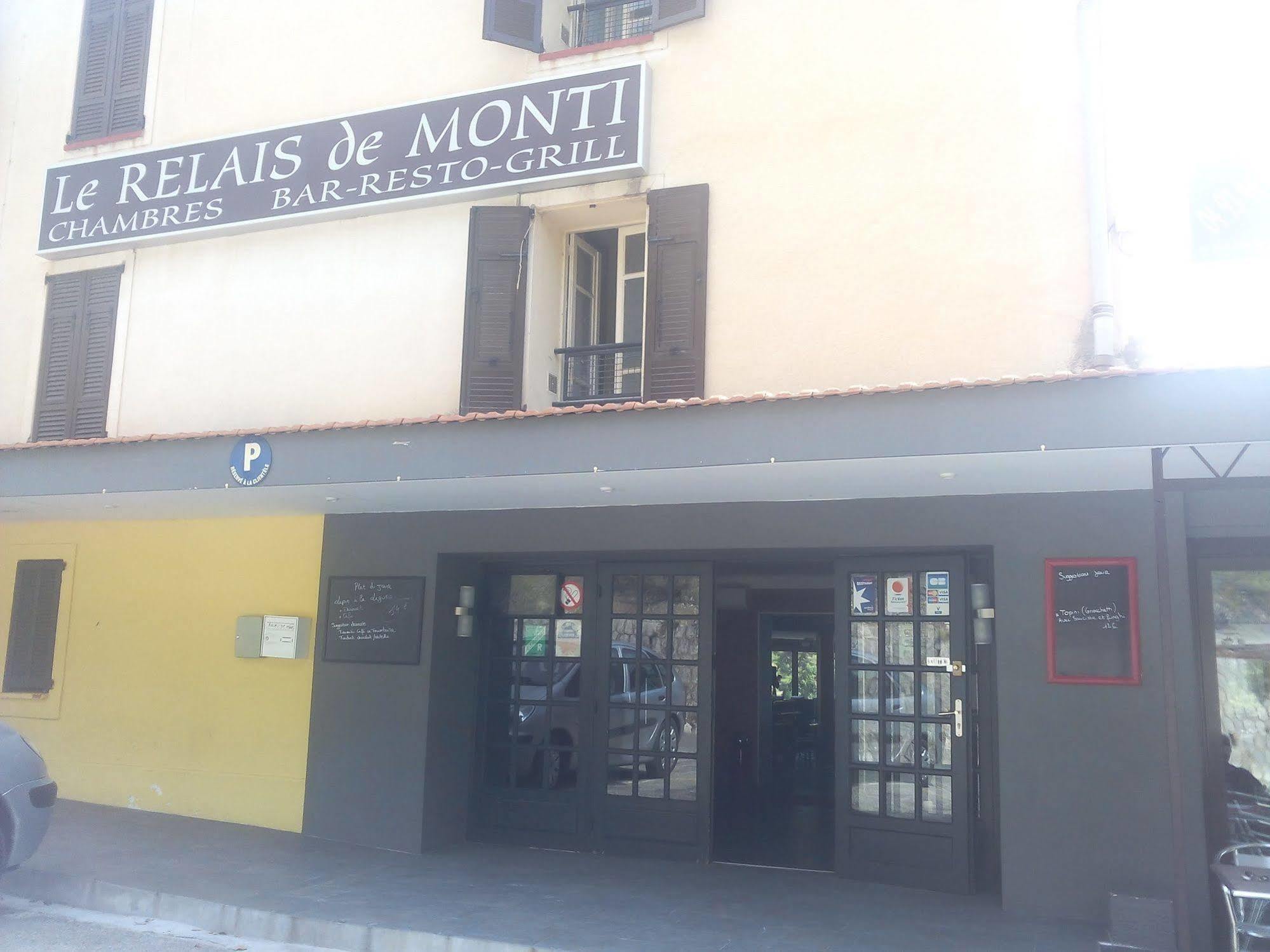 Le Relais De Monti Hotell Menton Exteriör bild